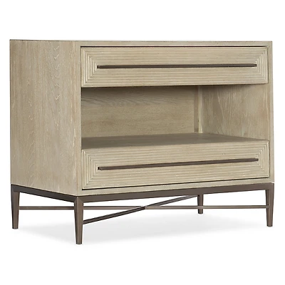 Hooker Furniture Cascade Two Drawer Nightstand
