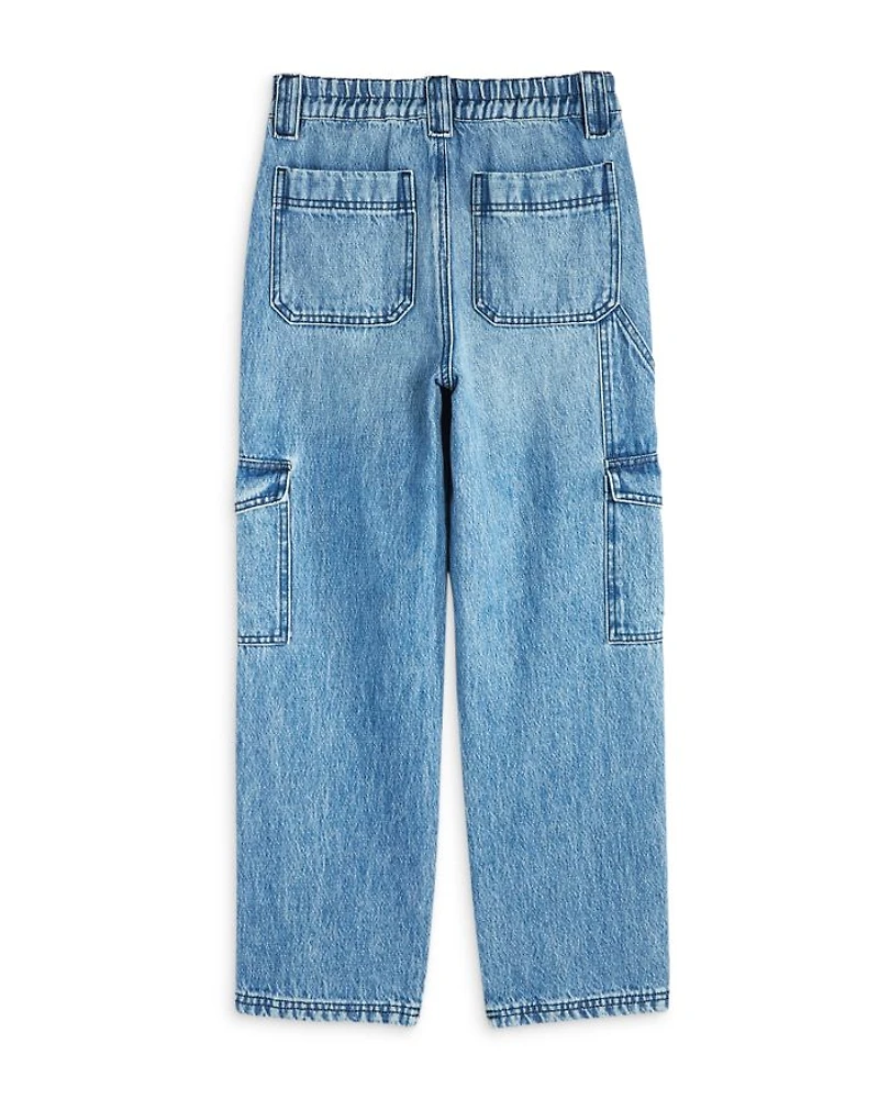 Girls' Hours Later Relaxed Fit Cargo Jeans