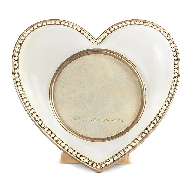 Jay Strongwater Chantal Heart Frame