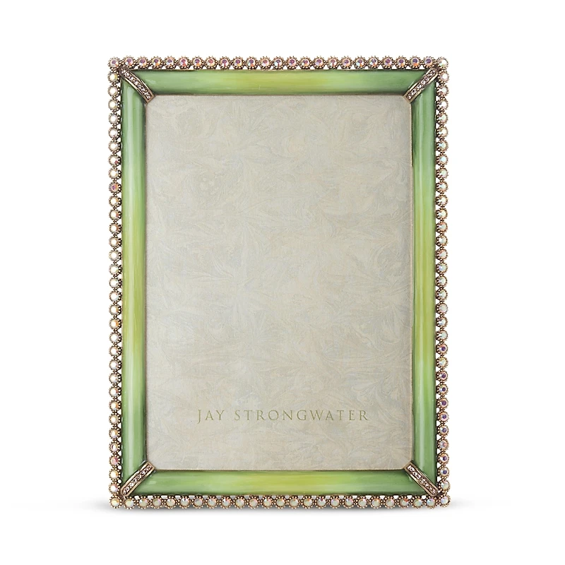 Jay Strongwater Lucas Stone Edge 5 x 7 Frame