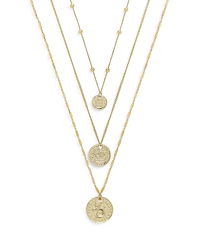 Ettika Coin Pendant Necklaces