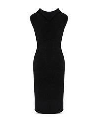 Cowl Neck Knit Dress