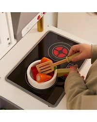 Kids Little Chef Munich Retro Play Kitchen White - Ages 3-7