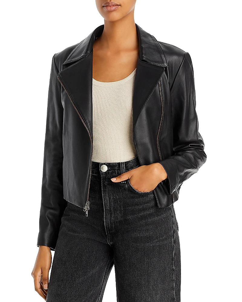 Vince Classic Leather Jacket