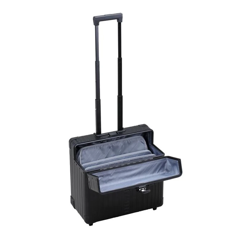 17" Aluminum Wheeled Pilot Bag