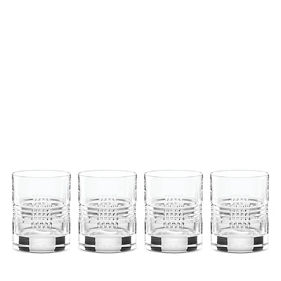 Reed & Barton Sloane Double Old Fashioned Glasses, Set of 4