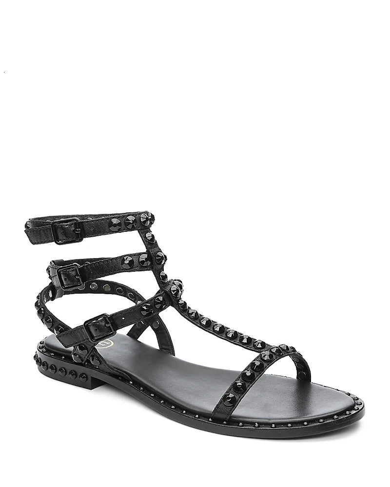 Ash Women's Play Bis Studded Strappy Sandals