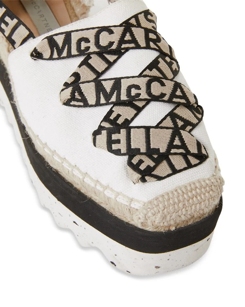 Women's Gaia Platform Ankle Wrap Espadrilles