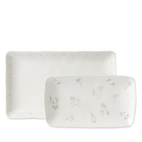 Oyster Bay Nesting Serving Platters, 2-Piece Set