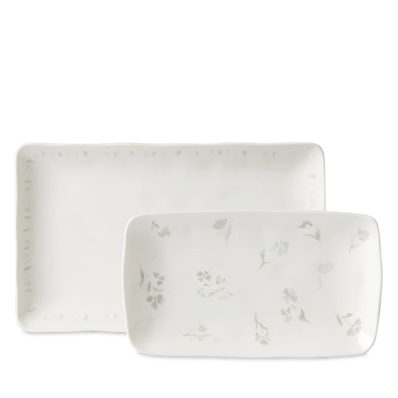 Lenox Oyster Bay Nesting Serving Platters, 2-Piece Set