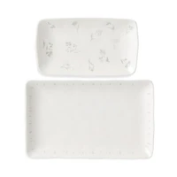 Oyster Bay Nesting Serving Platters, 2-Piece Set
