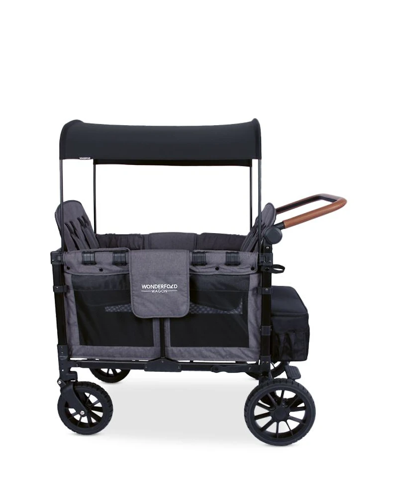 W4 Luxe Quad Stroller Wagon, 4 Seater