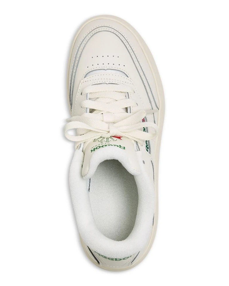 Women's Club C Extra Platform Low Top Sneakers