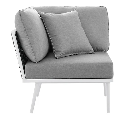 Modway Stance Outdoor Patio Aluminum Corner Chair