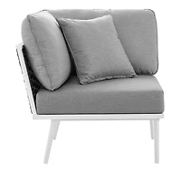Modway Stance Outdoor Patio Aluminum Corner Chair