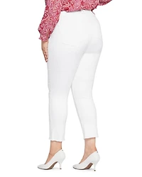 Sheri High Rise Slim Ankle Jeans Optic White