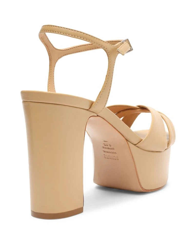 Women's Keefa Crossover High Heel Platform Sandals