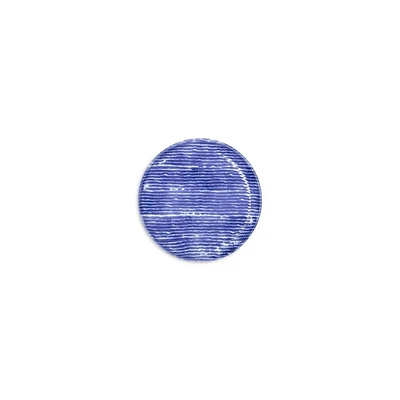 Santorini Striped Cocktail Plate