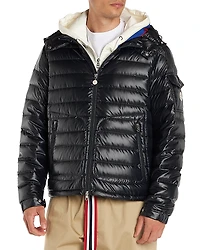 Moncler Lauros Zip Front Puffer Jacket