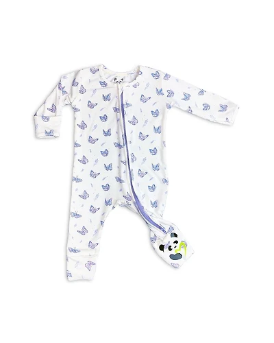 Girls' Butterfly Printed Coverall - Baby
