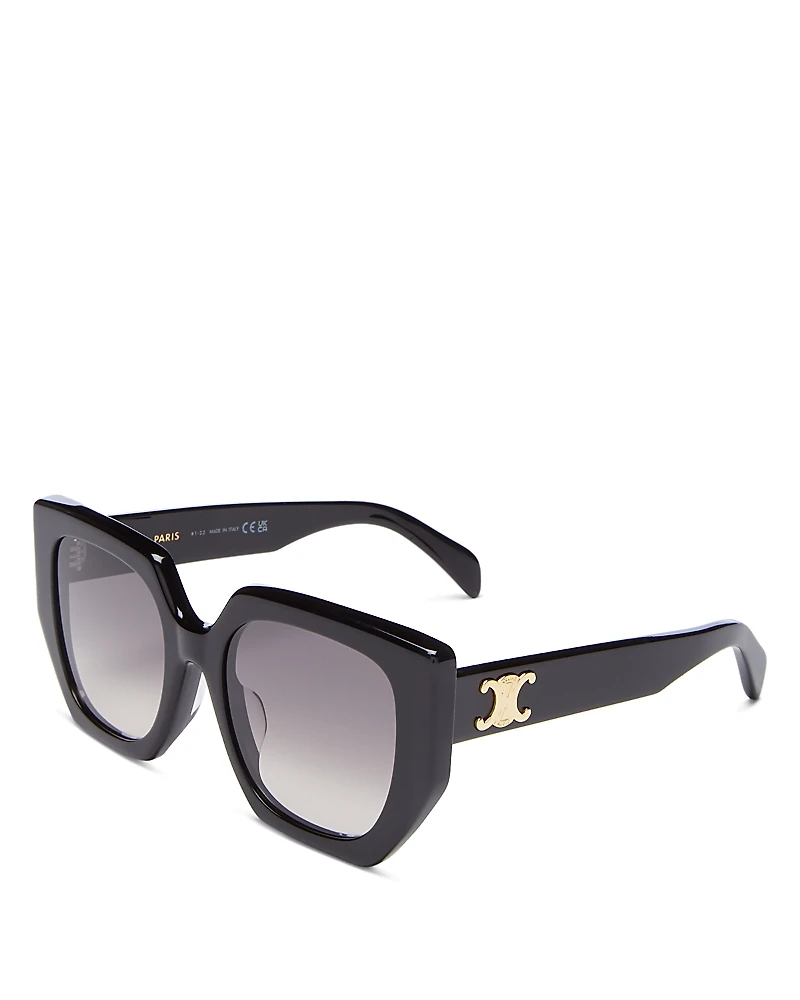 Celine Triomphe Butterfly Sunglasses, 55mm