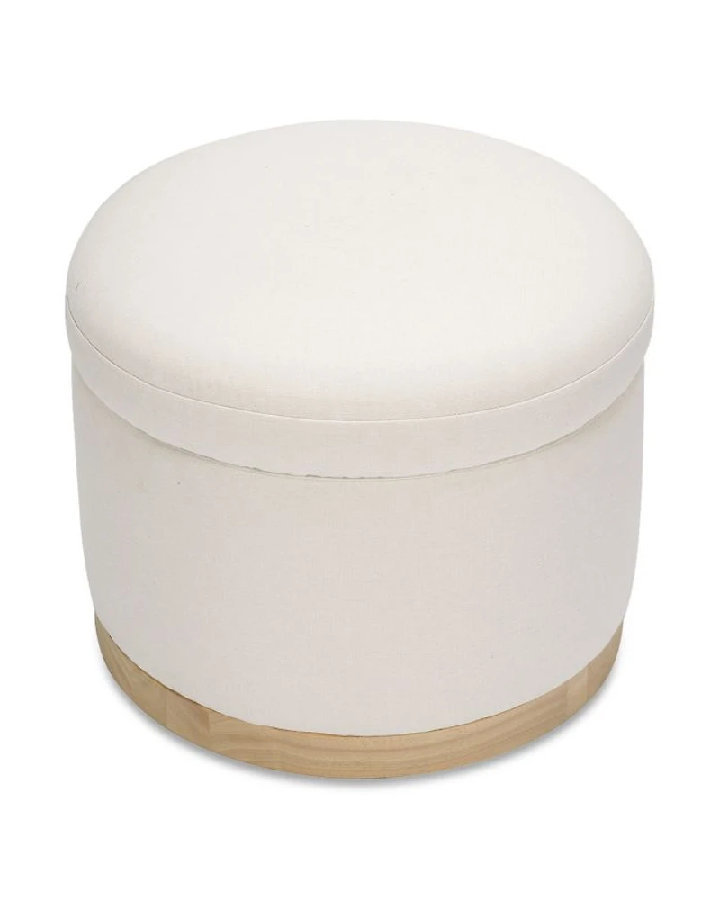 Naka Performance Upholstered Storage Ottoman