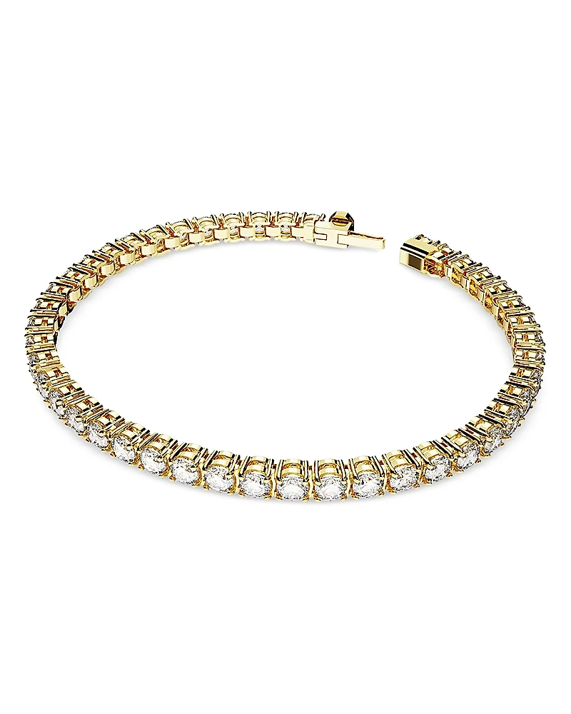 Swarovski Matrix Crystal Tennis Bracelet