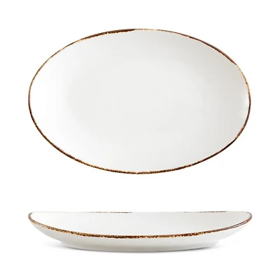 Salt Oval Coupe Platter, 12.5"