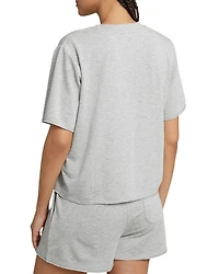 Terry Short Sleeve Shorty Set