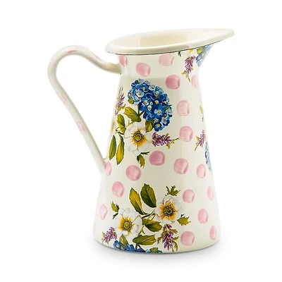Wildflowers Enameled Medium Pitcher