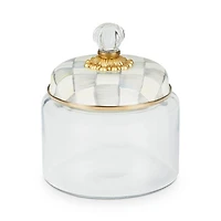 Sterling Check Kitchen Canister, Small