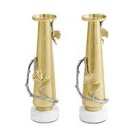 Butterfly Ginkgo Luxe Candleholders, Set of 2 - Exclusive