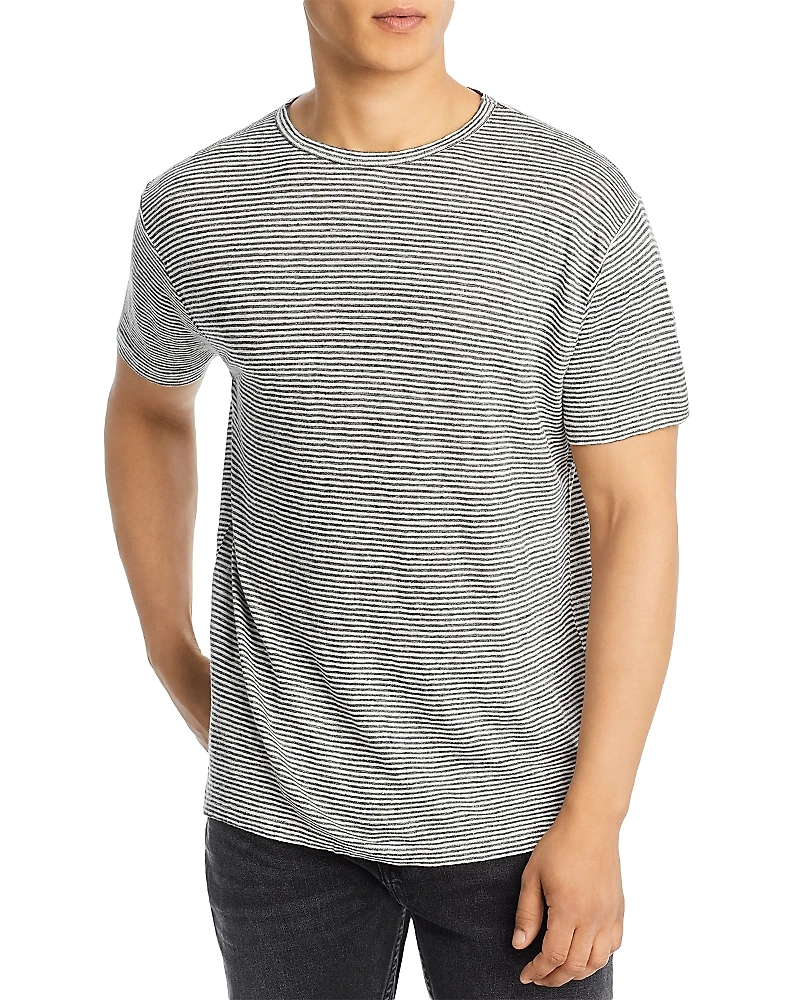 Alex Crane Sun Regular Fit Linen Tee