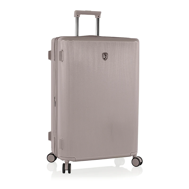 Heys Earth Tones Large Upright Expandable Spinner Suitcase