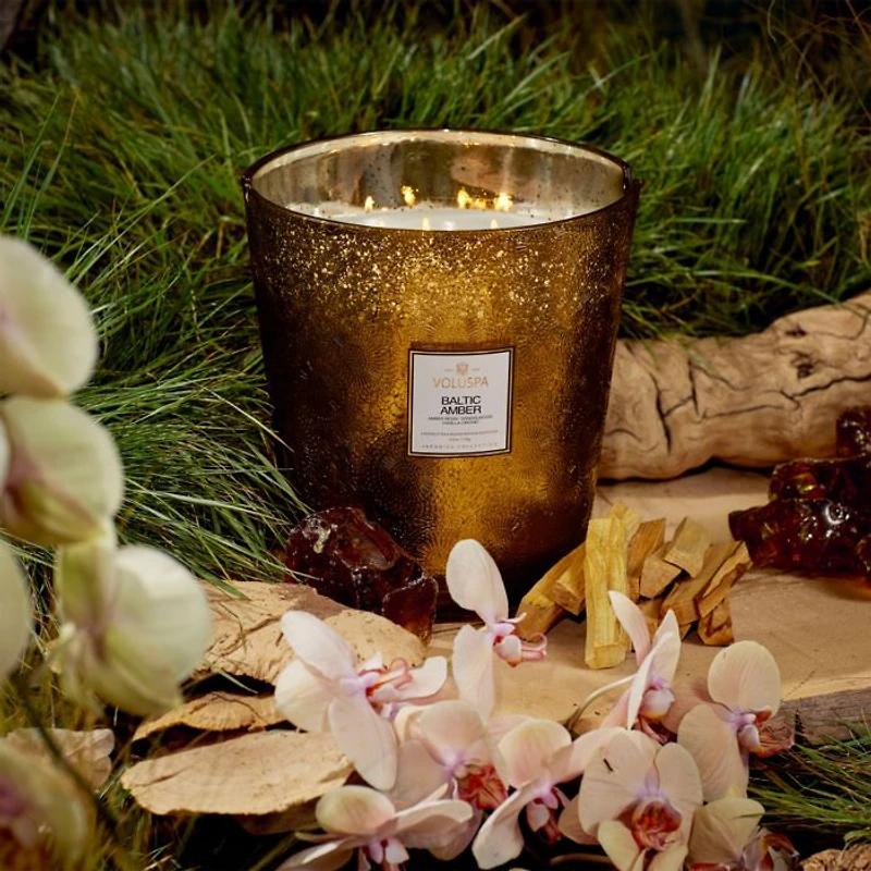 Japonica Baltic Amber Candle Collection