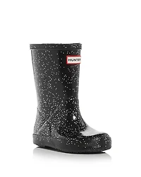 Hunter Unisex Original Kids First Classic Glitter Rain Boots - Toddler, Little Kid
