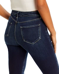Selma Sleek High Rise Baby Bootcut Jeans Columbia
