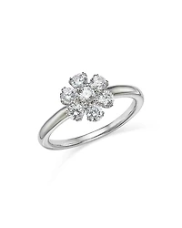 Bloomingdale's Fine Collection Certified Diamond Flower Ring