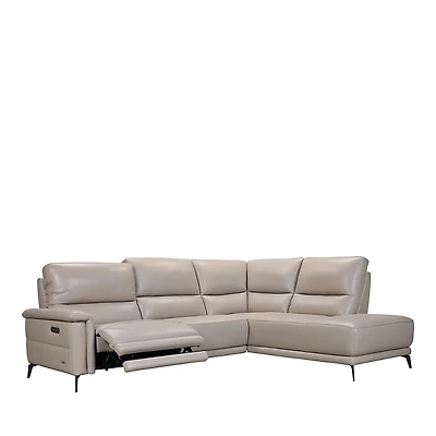 Violino Melfi Power Leather Sectional