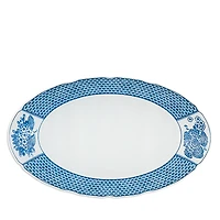Vista Alegre Coralina Blue Oval Platter - Exclusive