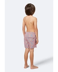 Boys' Coral Print Swim Trunks - Little Kid, Big Kid