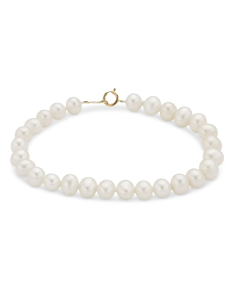 Bloomingdale's Fine Collection Children's Cultured Freshwater Pearl Bracelet