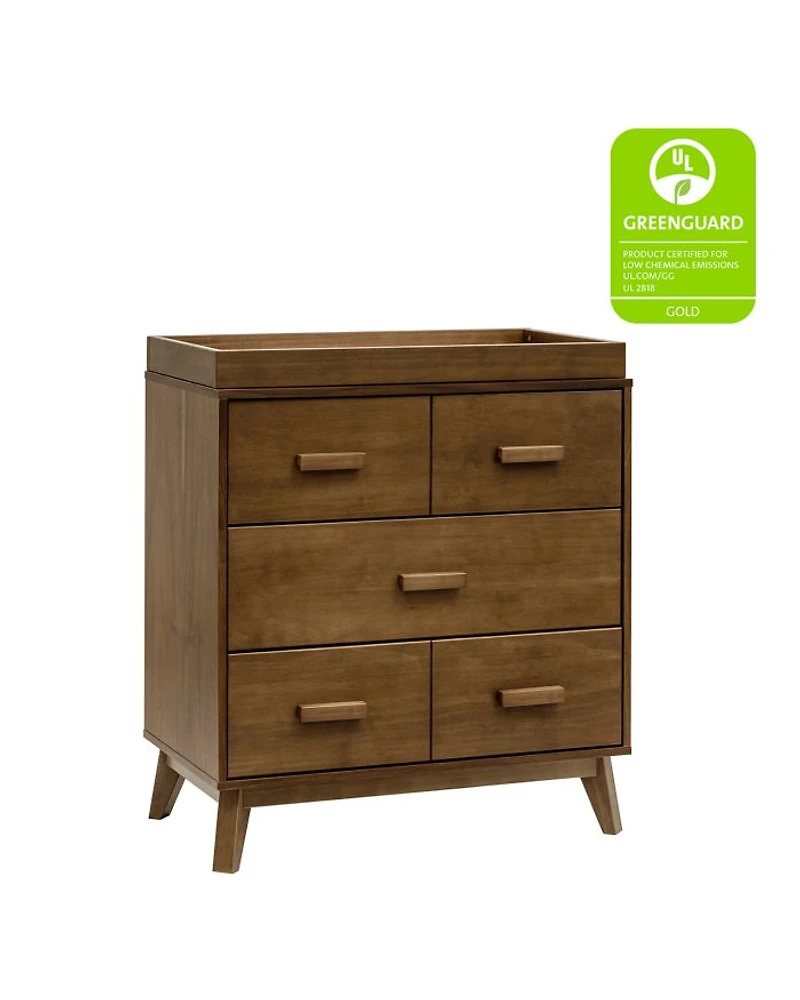Scoot 3 Drawer Changer Dresser with Removable Changing Tray
