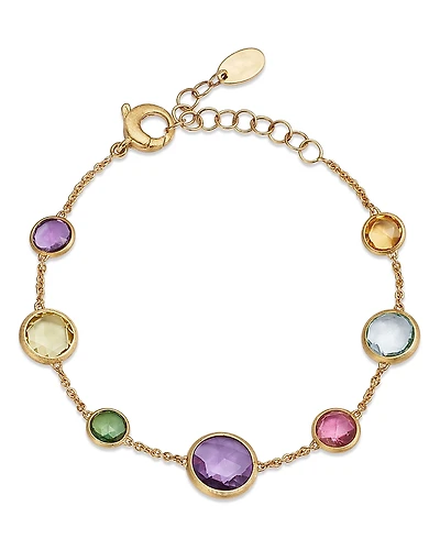 Marco Bicego 18K Yellow Gold Jaipur Multi Gemstone Bracelet