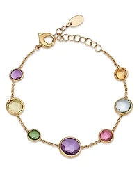 Marco Bicego 18K Yellow Gold Jaipur Multi Gemstone Bracelet