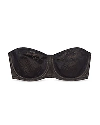 Visual Effects Strapless Lace Minimizer Bra