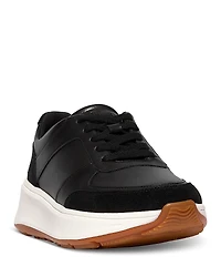 FitFlop Women's F-Mode Lace Up Low Top Platform Sneakers