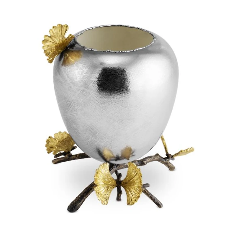 Butterfly Ginkgo Medium Vase