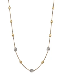 Marco Bicego 18K Siviglia Small Bead Short Necklace, 16.5