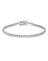 Bloomingdale's Fine Collection Certified Colorless Diamond Tennis Bracelet